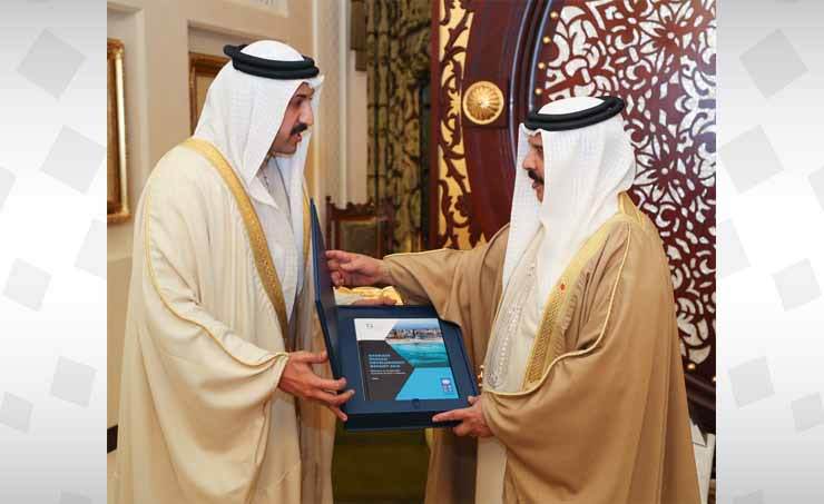 HM King receives DERASAT Chairman