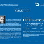 Iranian Sanctions: OPEC's Saviour?