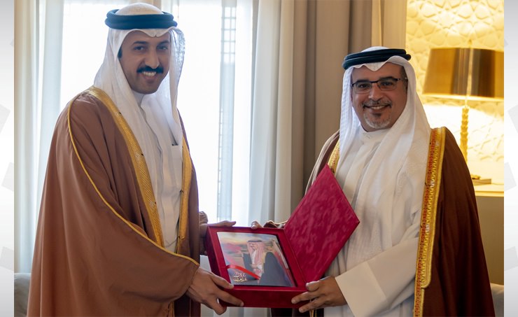Deputy King receives Chairman of DERASAT