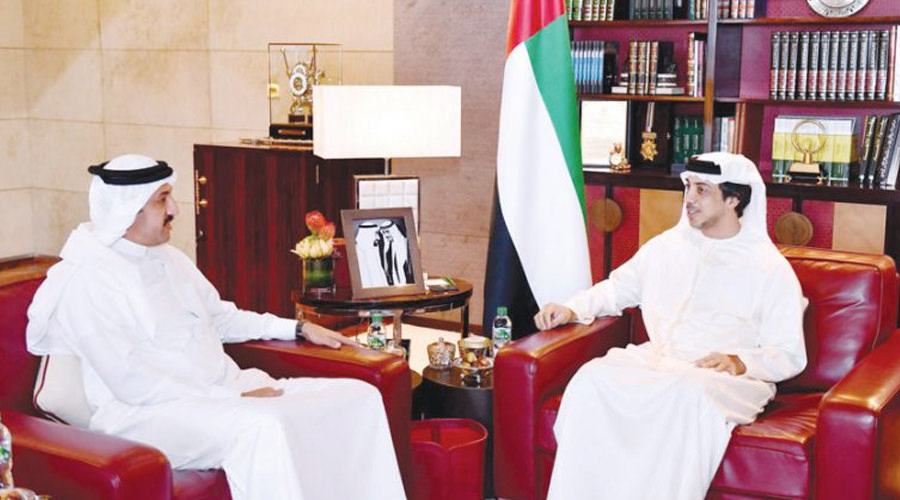 UAE Deputy Premier Receives Derasat Chairman