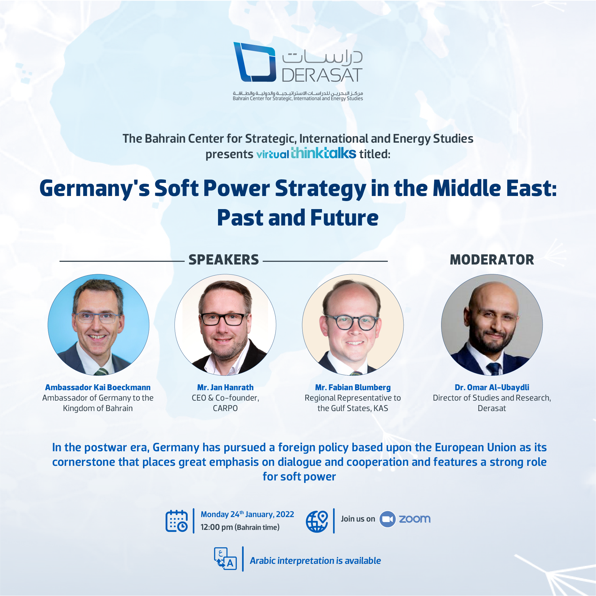 Germany’s Soft Power Strategy in the Middle East: Past & Future