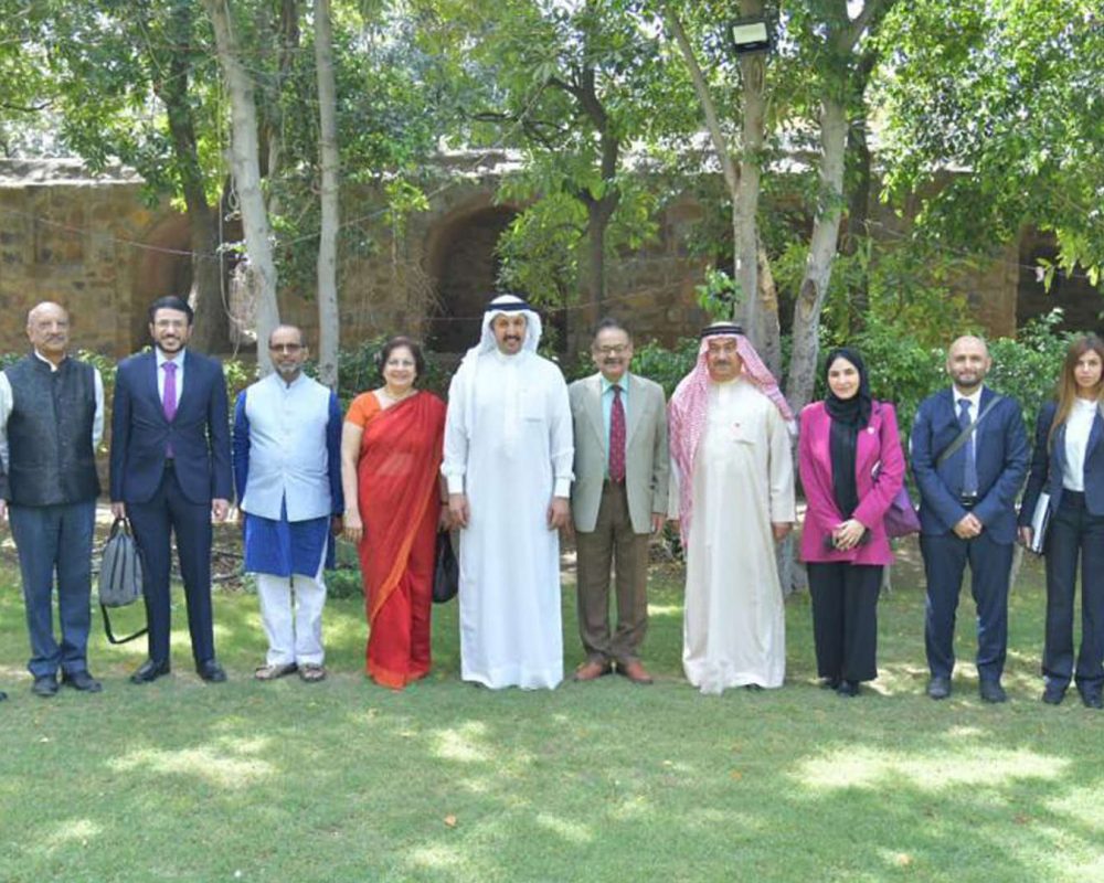 Derasat Center Delegation Visits a Number of Think Tanks and Institutions in the Republic of India