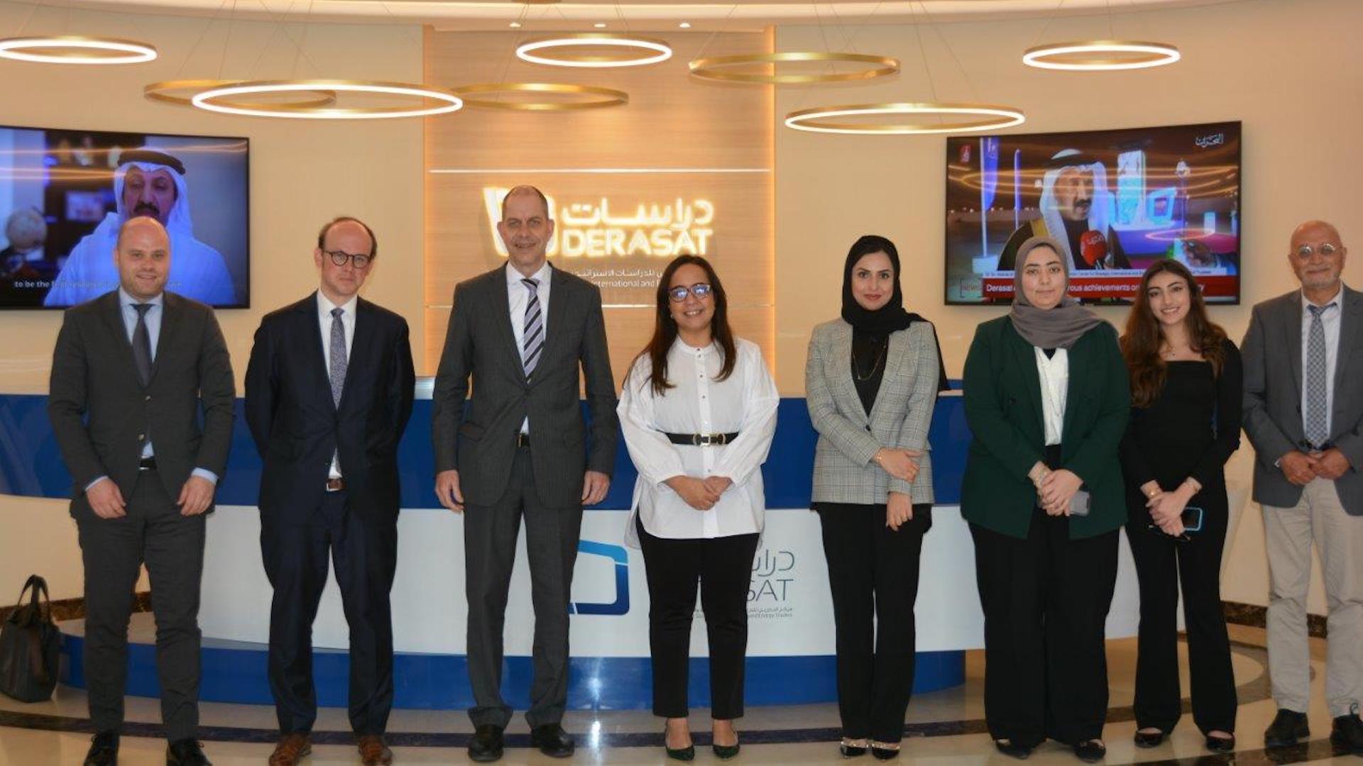 Konrad Adenauer Stiftung (KAS) Delegation at Derasat