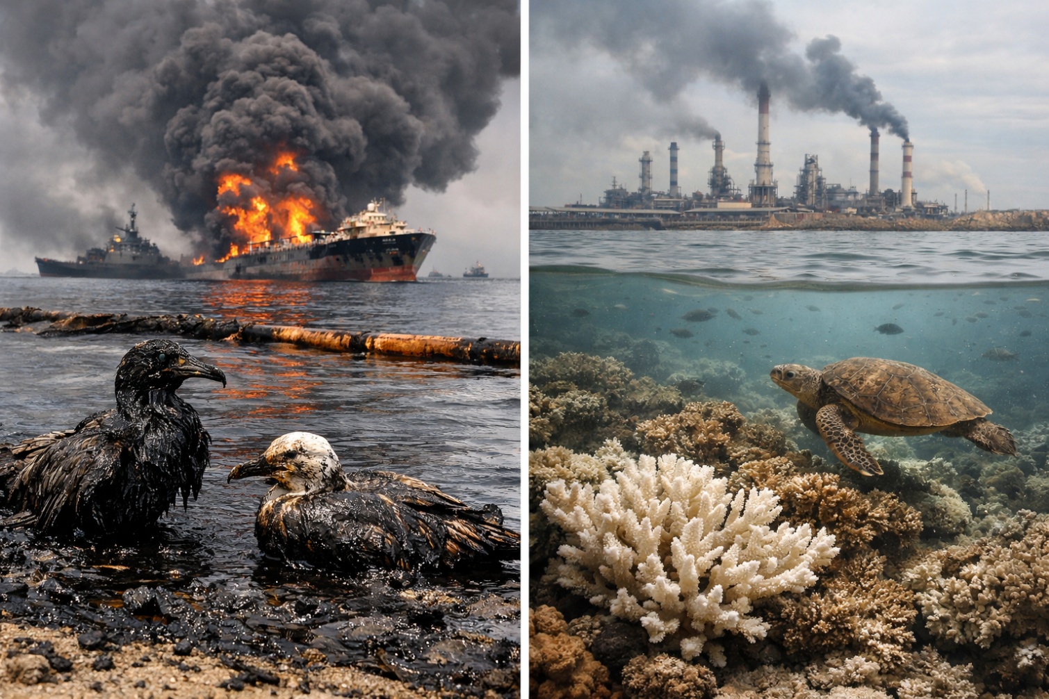 Silent Casualties: Environmental Risks in Times of Conflict Derasat